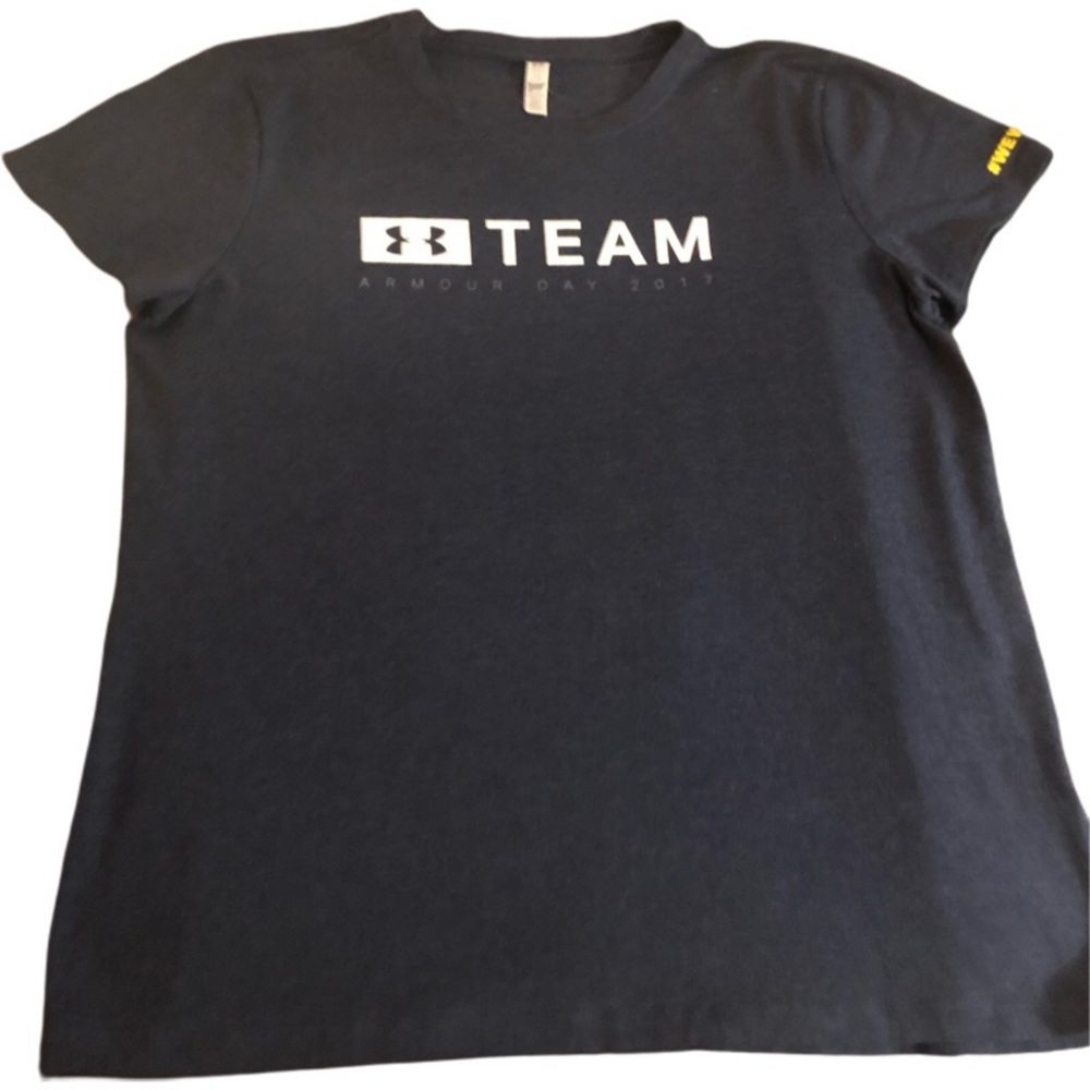 Under Armour Team Armour Day 2017 T-Shirt Size M Unisex Black